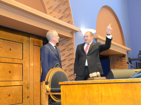 Kohtumine Gruusia presidendi Giorgi Margvelašviliga